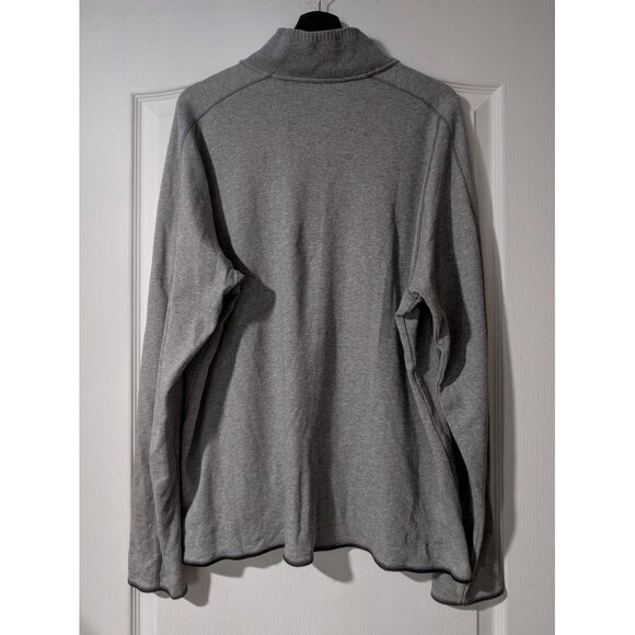 Robert Graham | Elliot Quarter-Zip Pullover In Light Grey - Picture 4 of 10